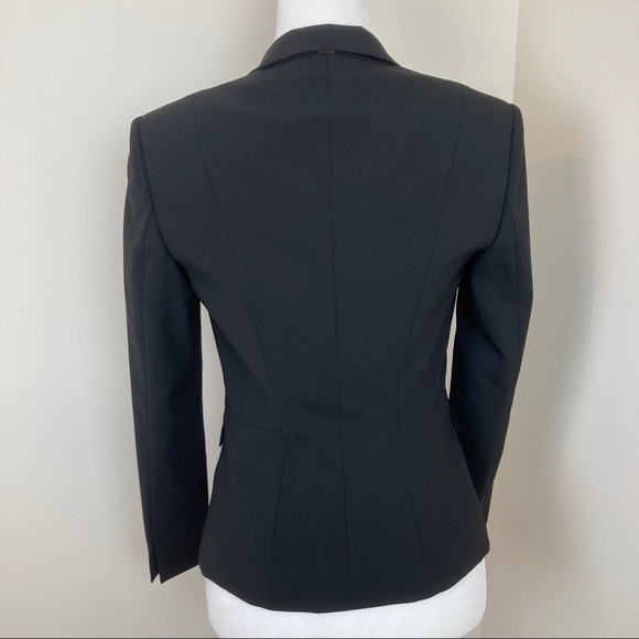 Hugo Boss Stretch Wool Jacket with Narrow Lapels - Picture 10 of 16